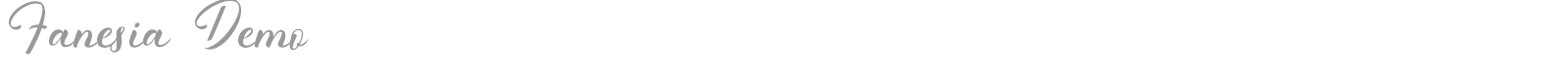 Fanesia font preview